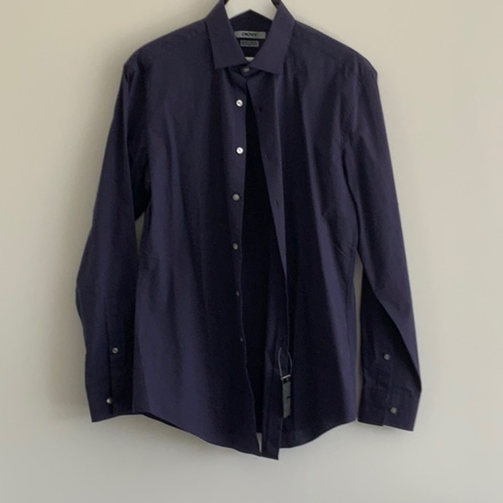 Men’s DKNY Shirt - Dark Purple. Never worn.